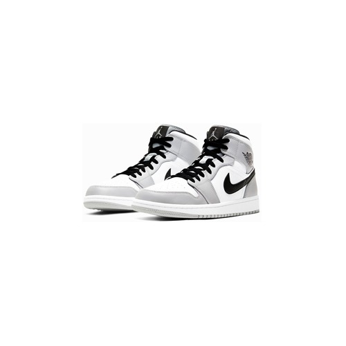 나이키 에어 조던 1 미드 스모크 그레이 Nike Air Jordan 1 Mid Light Smoke Grey 554724-092